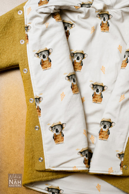 Niki‘s Nähkasterl Wollwalkjacke Lio