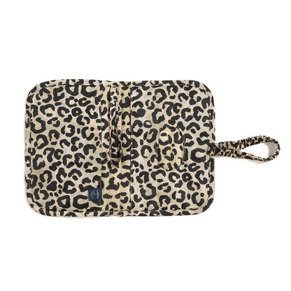 LaMillou Windeltasche Nylon LEOPARD CREAM