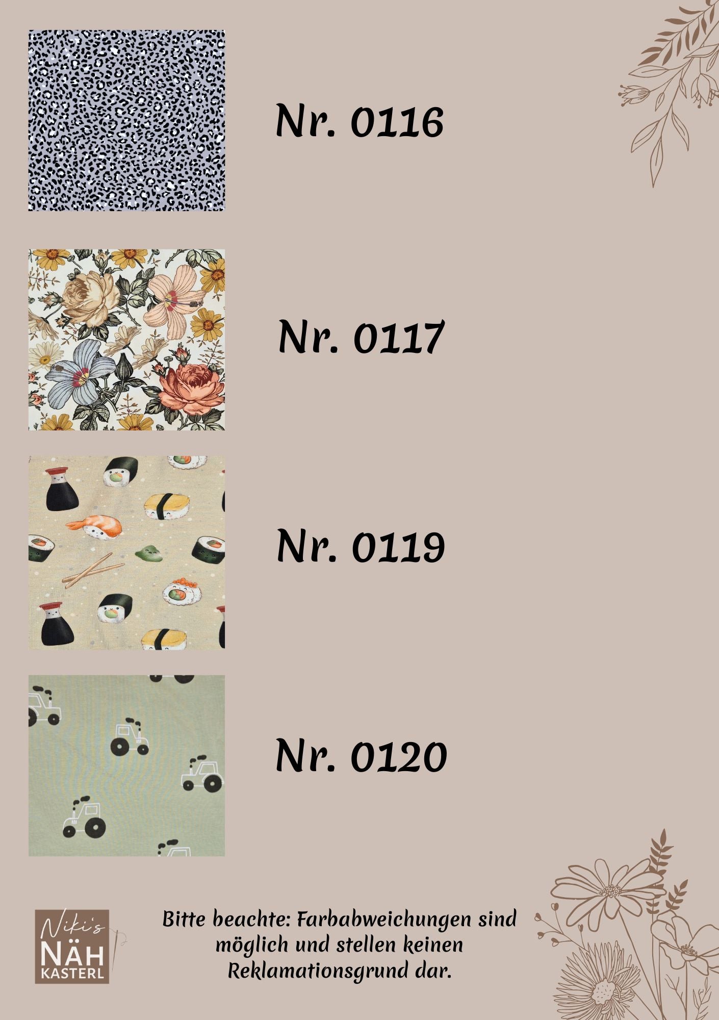 Niki‘s Nähkasterl Pumphose