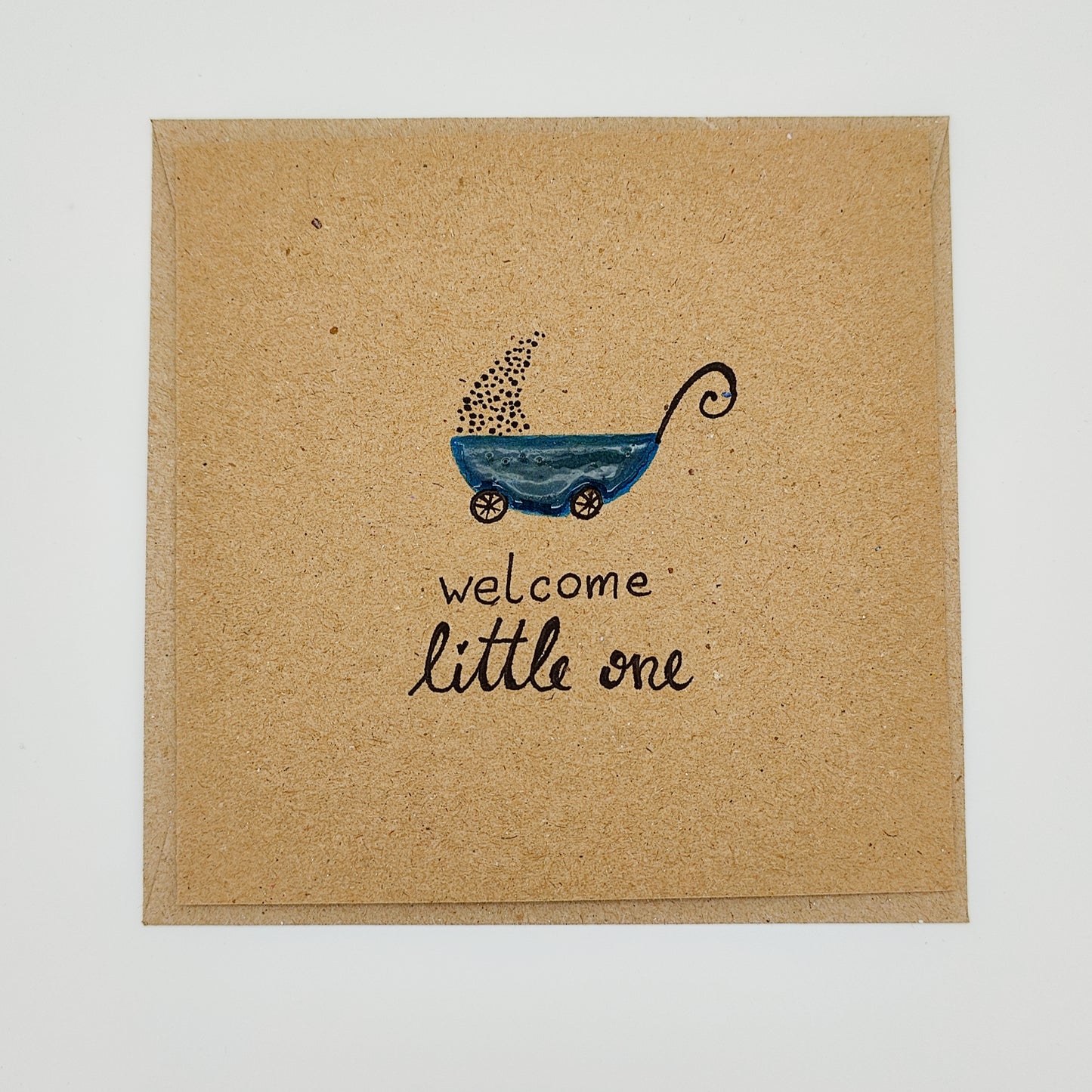 Glückwunschkarte "welcome little one"