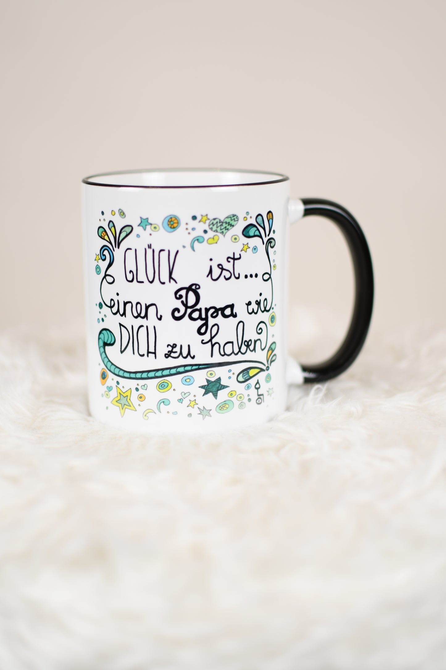 Rollin Art "Glück ist..." Tasse