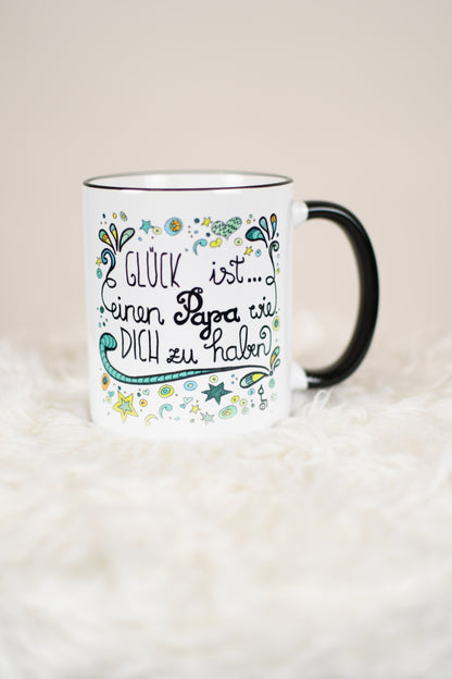 Rollin Art "Glück ist..." Tasse