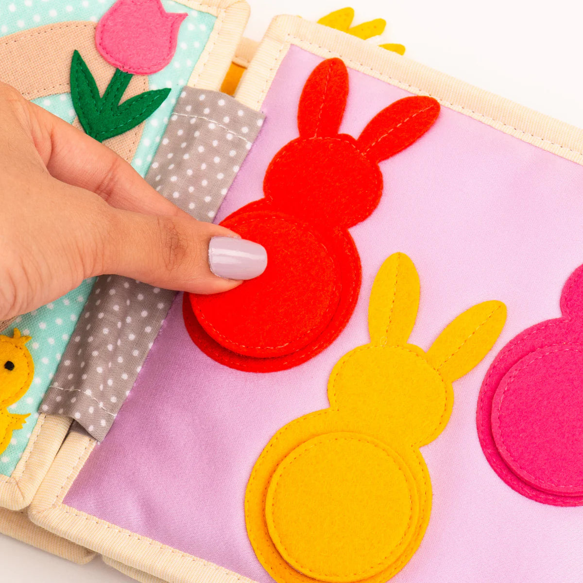 Jolly Designs Mini Quiet Book Funny Bunny