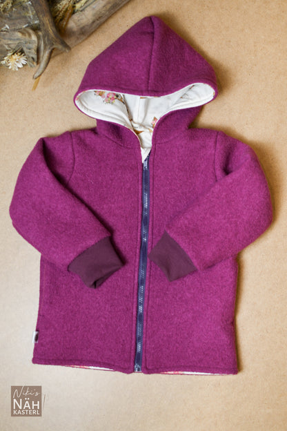 Niki‘s Nähkasterl Wollwalkjacke Jumi