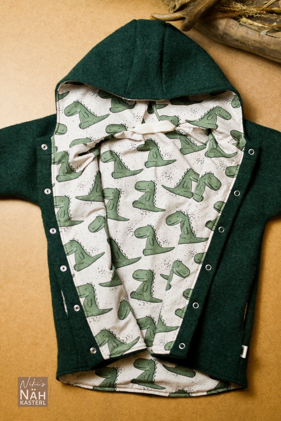 Niki‘s Nähkasterl Wollwalkjacke Lio