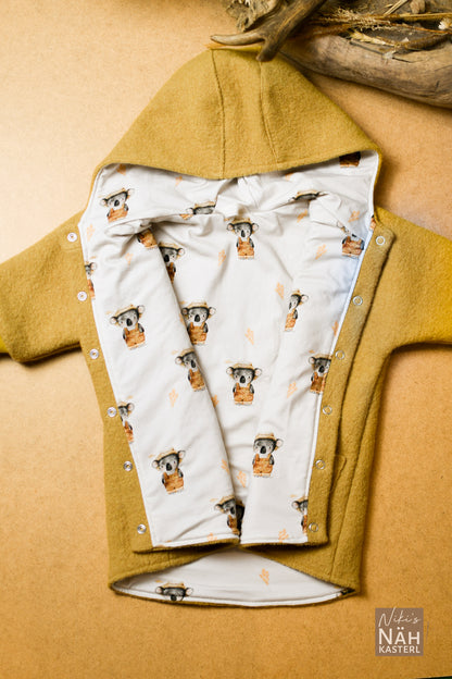 Niki‘s Nähkasterl Wollwalkjacke Lio