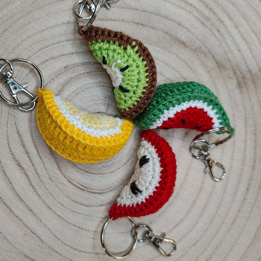 Vermaschelt - Schlüsselanhänger Obst