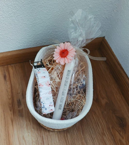 Geschenkset „Kerzenschein & Schlüsselbund“