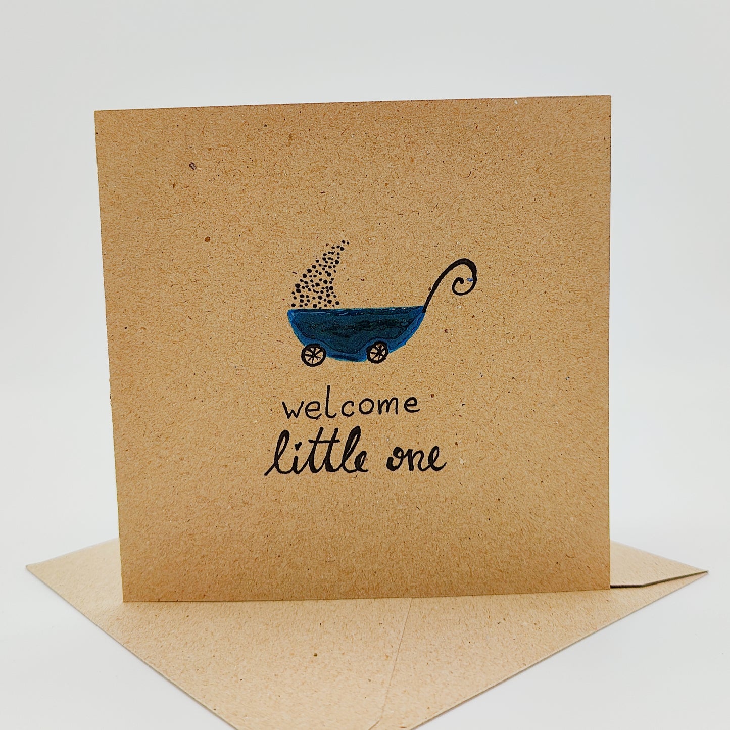 Glückwunschkarte "welcome little one"