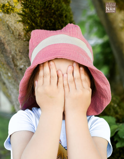 Niki's Nähkasterl Sommerhut mit Bündchen