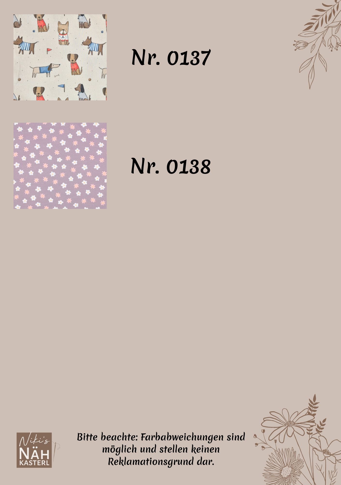 Niki‘s Nähkasterl Pumphose