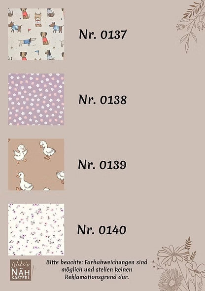 Niki's Nähkasterl Dreieckstuch Jersey