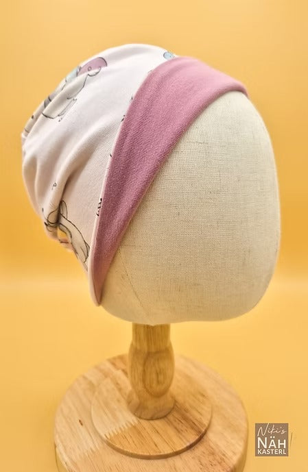 Niki's Nähkasterl Wendebeanie für Erwachsene
