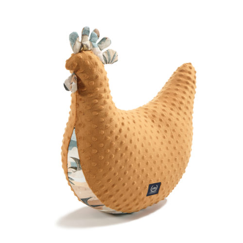 Ein Stillkissen in Form einer Henne erhältlich im Ribiselshop in Feldkirchen in Kärnten